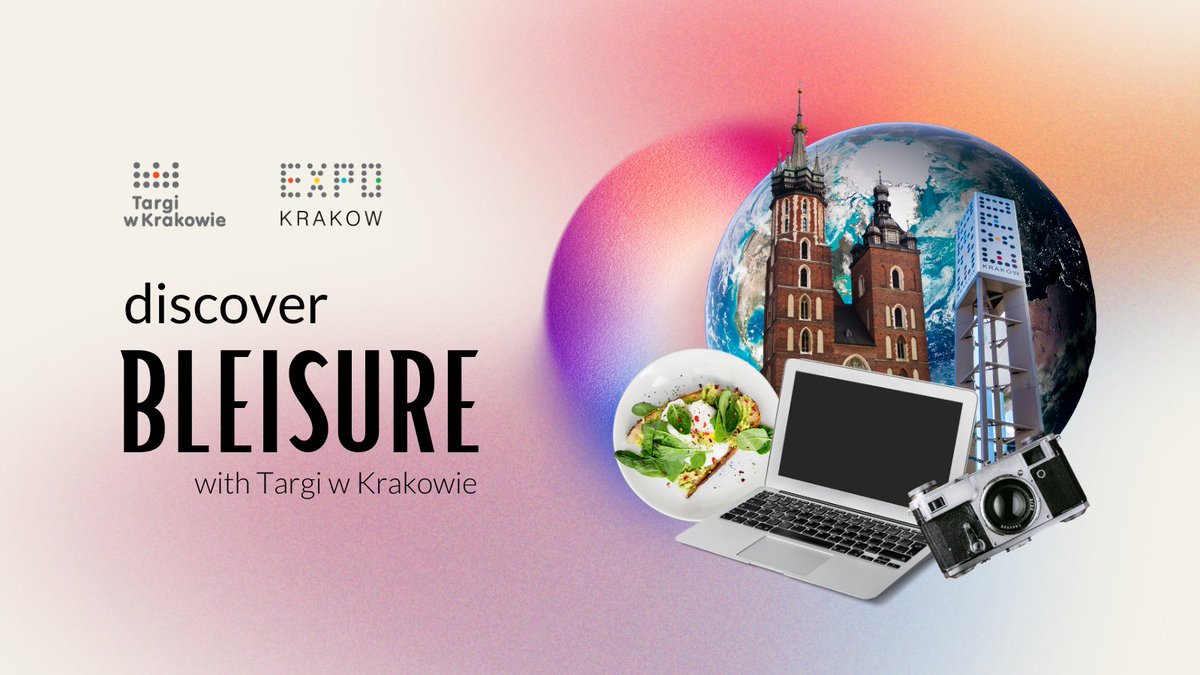 Discover bleisure with Targi w Krakowie - this is the slogan of the 2023 strategy implemented by Targi w Krakowie. It's time to name what we've been doing for years! We do not like to just talk, we like to act even more! check 👉bit.ly/bleisure-strat…