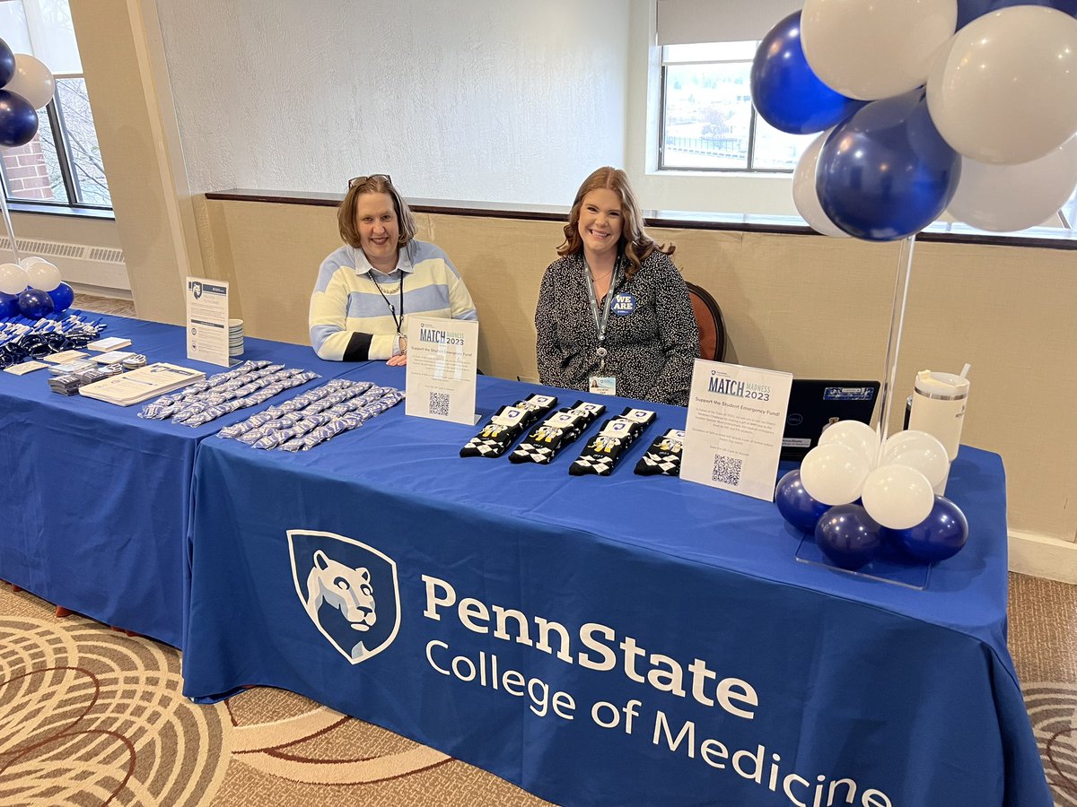 AmyLWard_'s tweet photo. Excitement is building for @penn_state College of Medicine graduating medical students. It’s #MATCH2023 Day!
#PSCOM #PSUMatch https://t.co/dxwD2CkDje