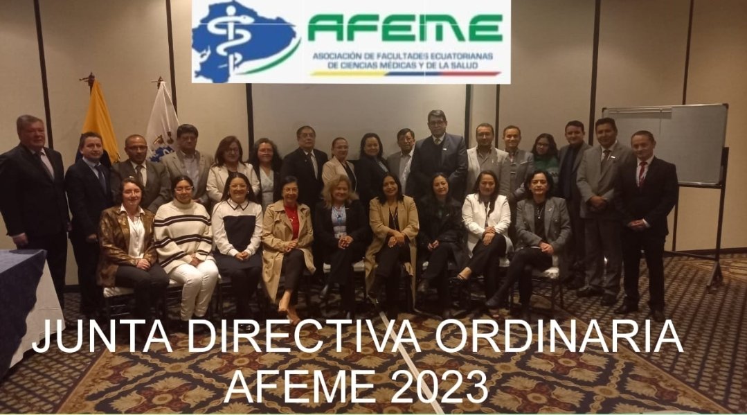 afeme_ecuador's tweet photo. Junta Directiva Ordinaria de la afeme, 16 de marzo 2023 https://t.co/48k3uhIfSt