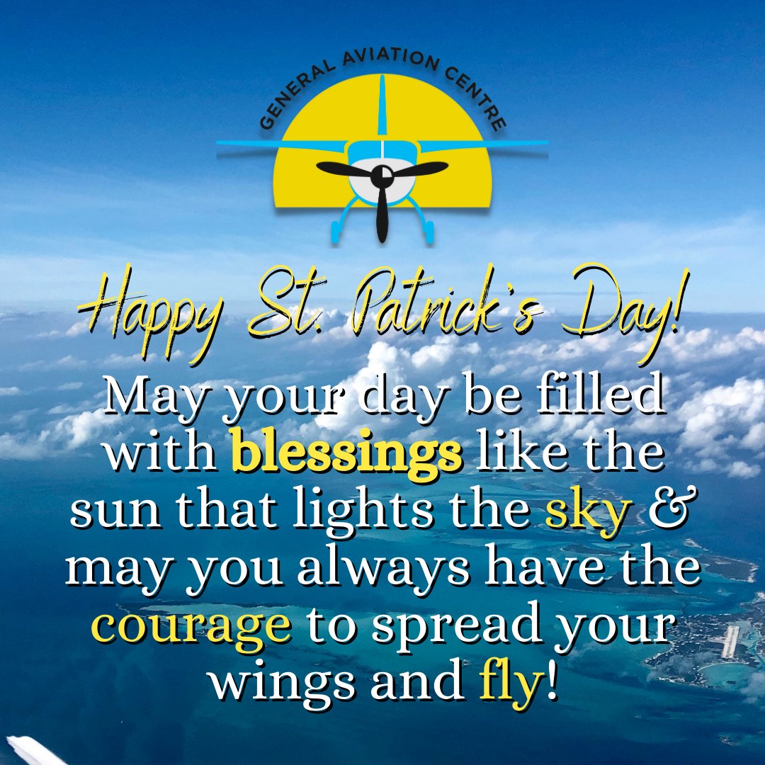 🍀We are all lucky to fly in The Bahamas! 
Happy St. Patrick’s Day ! 
Let's go #Islandhopping! 🏝️🛩️🏝️🛩️🛩️🛩️
🇧🇸☘️🍀    
#stpatricksday #lucky #irishblessing #FridayFeeling   #Bahamas #generalaviation #businessaviation #bizav #PilotLife #aviation #avgeek #pilot