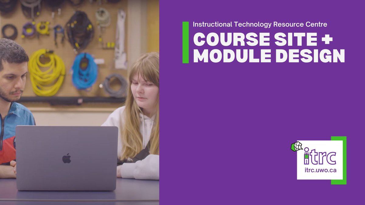Instructors, ready to make your course content stand out? At the Instructional Technology Resource Centre at #WesternU, student designers can customize course templates on OWL with graphics or fresh layouts to support student learning! Learn more at itrc.uwo.ca.