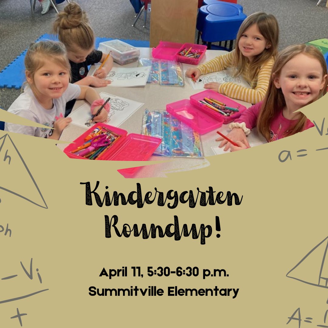 Madison-Grant USC (@madisongrantusc) on Twitter photo Calling all future Argylls! Kindergarten roundup will be on April 11 from 5:30-6:30 at Summitville Elementary. Kids attending kindergarten in the fall can meet the teachers, tour the building, and make the transition to kindergarten simple!
📸: <a href="/TammyHo62595911/">Tammy Atchison</a> #WeAreMG Calling all future Argylls! Kindergarten roundup will be on April 11 from 5:30-6:30 at Summitville Elementary. Kids attending kindergarten in the fall can meet the teachers, tour the building, and make the transition to kindergarten simple!
📸: <a href="/TammyHo62595911/">Tammy Atchison</a> #WeAreMG