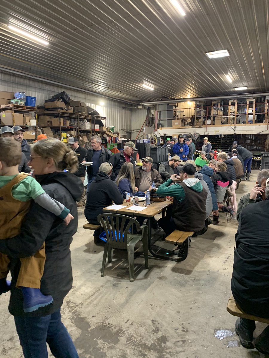 Big St.Patrick’s day turnout in Trenton for pancake day ⁦<a href="/tco_agromart/">TCO Agromart</a>⁩