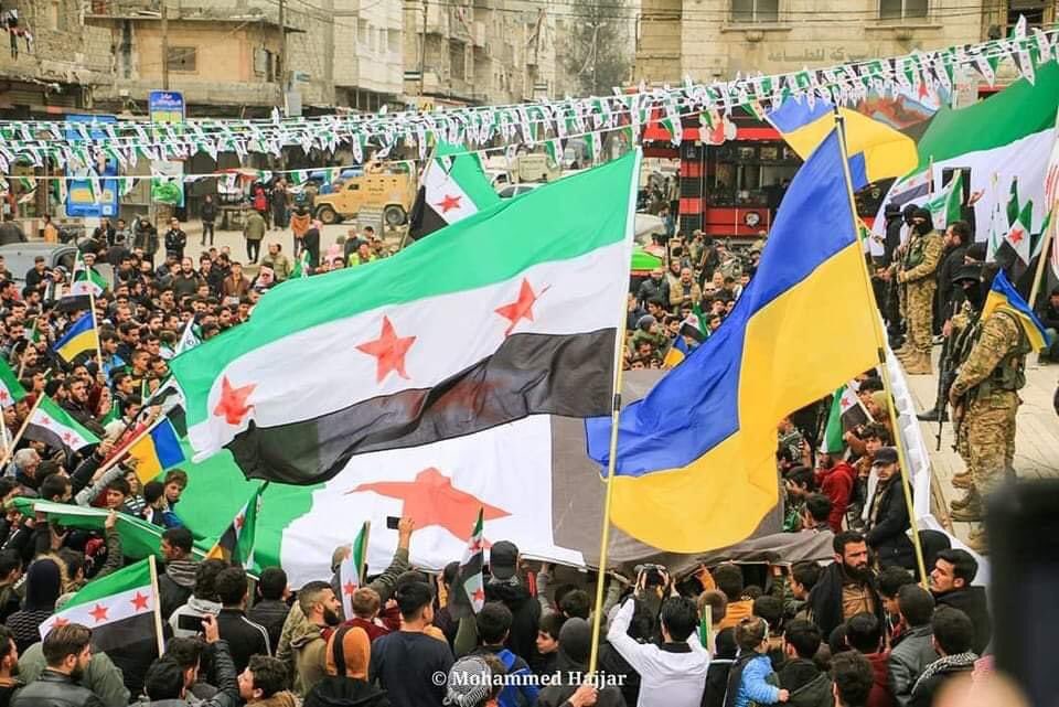 النصر لنا على الطاغيين أسد وبوتين