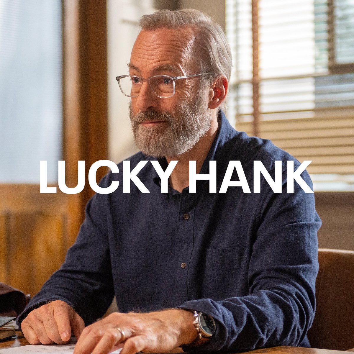 BetterCallSaul's tweet photo. Happy St. Patrick's Day to every Hank, lucky or not. #LuckyHank https://t.co/bgywQZP2IR