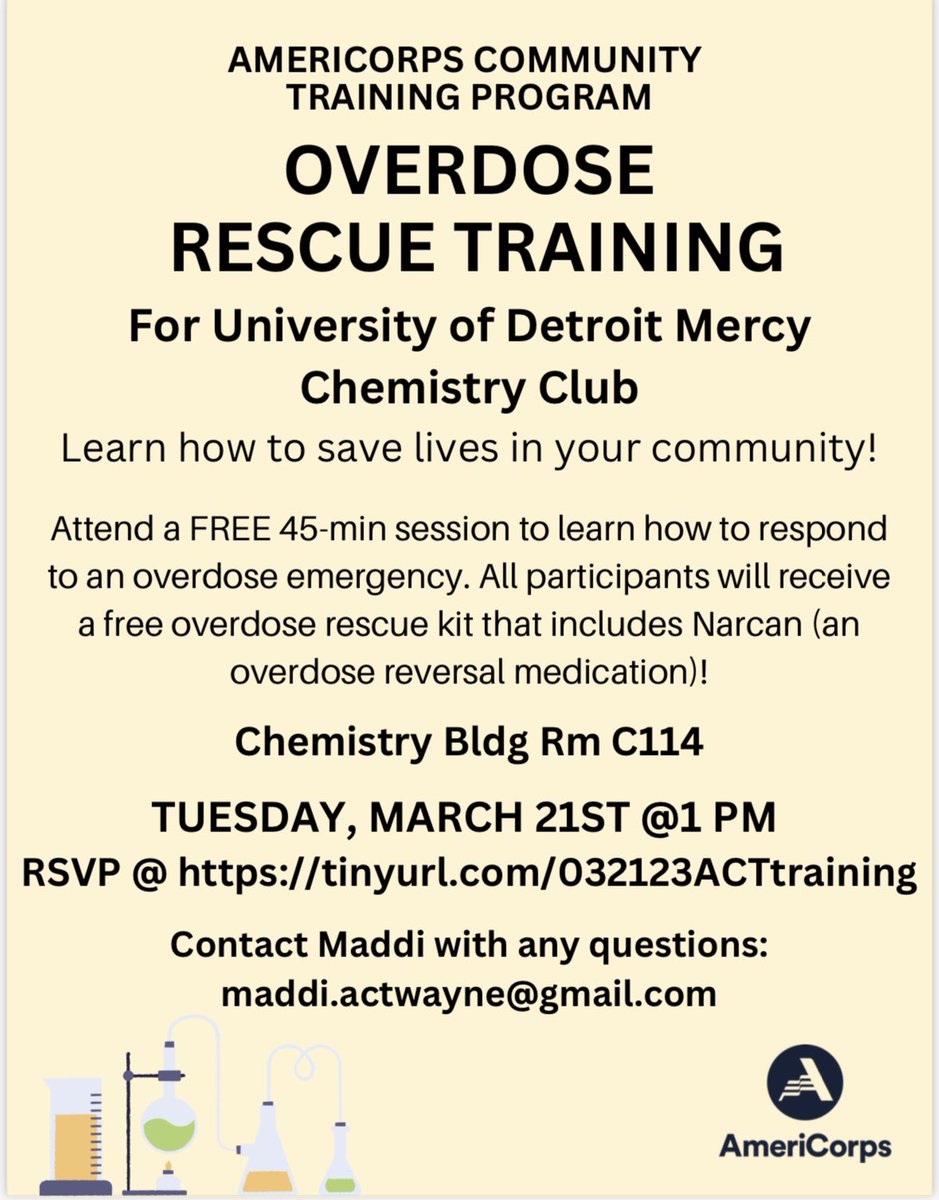 Detroit Mercy Chemistry Club tweet media