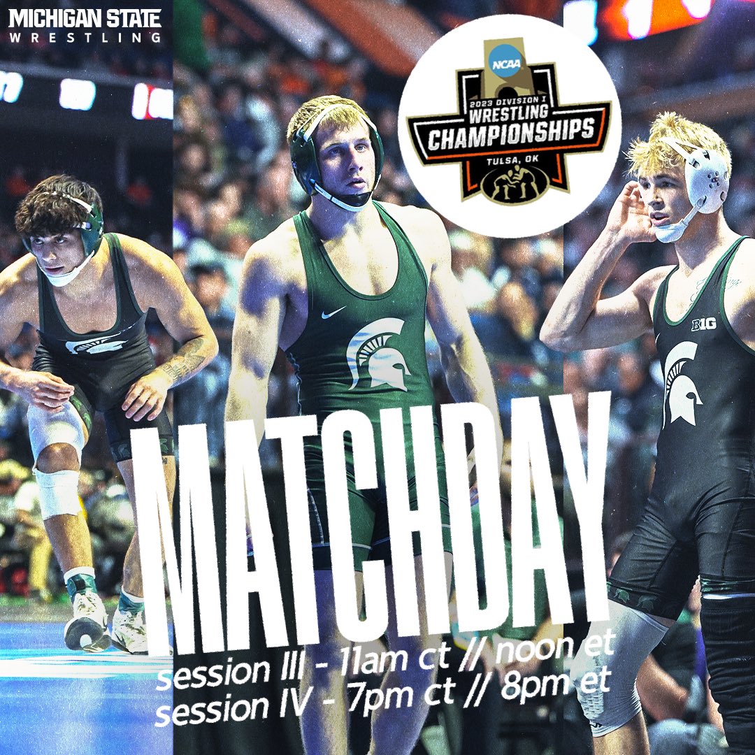 Spartan Wrestling on Twitter "Woke up ready to scrap! 💪 NCAA
