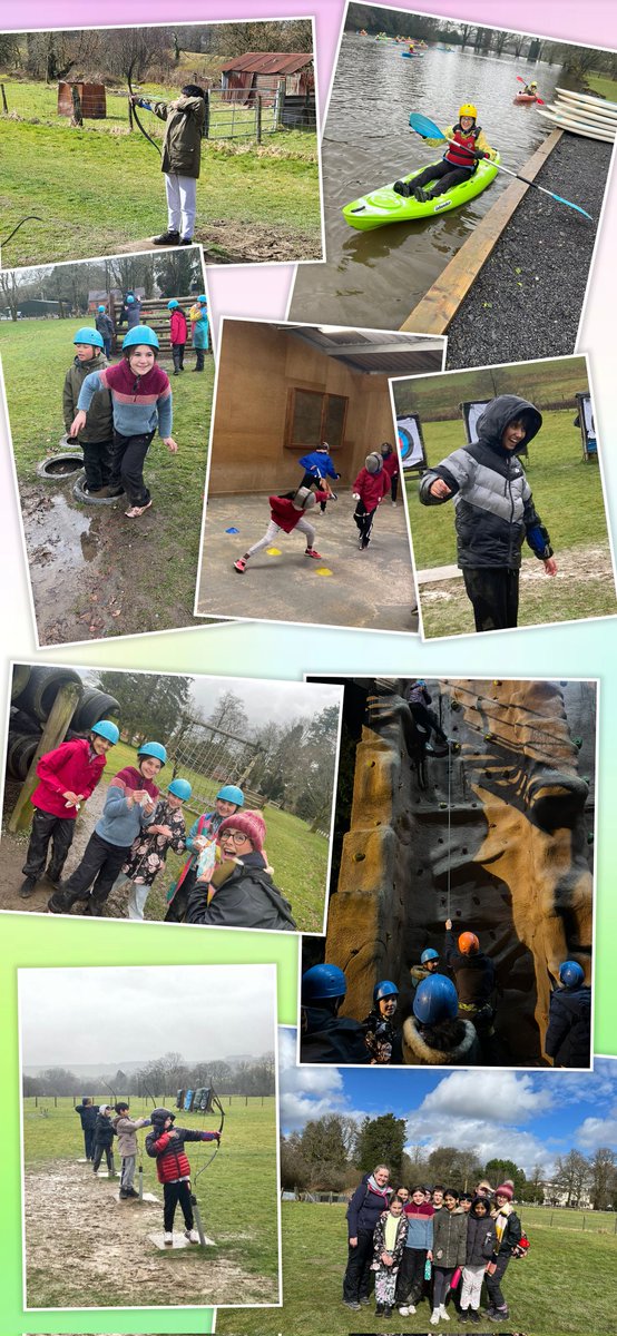 SWPSClass56W's tweet photo. Come rain or shine we have smiled and thrived on the challenges of the last 3 days! Super proud of you all Year 6! 👏 Ardderchog!  @SWPSClass56AP @SWPSMrsJarrett @StWoolosPrimary https://t.co/DpZqH1DbGr