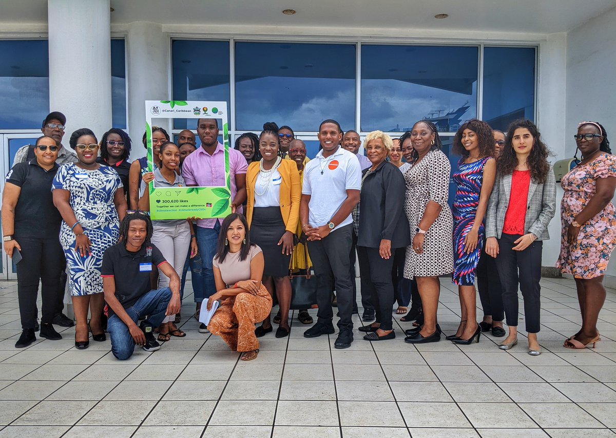 CANARICaribbean's tweet photo. 🍃💰 CANARI held a national capacity building workshop from March 7-9, in #antiguaandbarbuda to enhance the knowledge and skills of over 20 civil society representatives to access #climatefinance and better enable #climateaction

#climatereadyCSOs #ResilientCaribbean https://t.co/OqcpCxOUmw