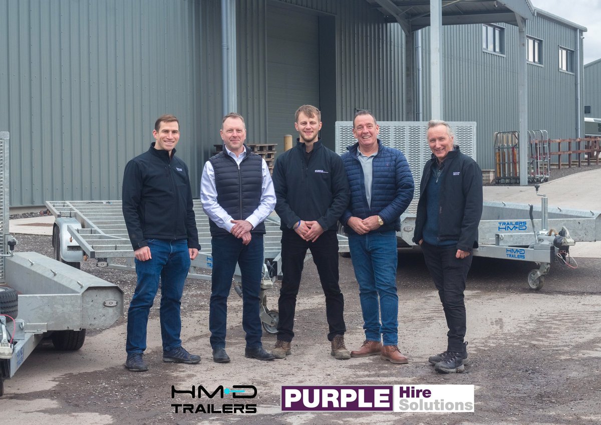 HM-D Trailers &amp; Purple Hire Solutions are pleased to announce a new collaboration.

TP Creates put us in touch with Purple Hire Solutions, and an agreement was reached between the two companies where Purple Hire would provide the HM-D Trailer range for rental to their customers!