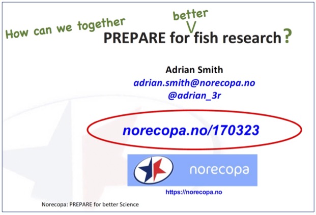 adrian_3r's tweet photo. Are you looking for guidelines for fish research or testing? The slides from my @norecopa webinar today are available at https://t.co/3pyzWavSbT Thanks to @RafaelFrias for organising the webinar series at Karolinska, more coming up on https://t.co/WotXo7MLK1  #3rs #AnimalWelfare https://t.co/U8iQON6qrd