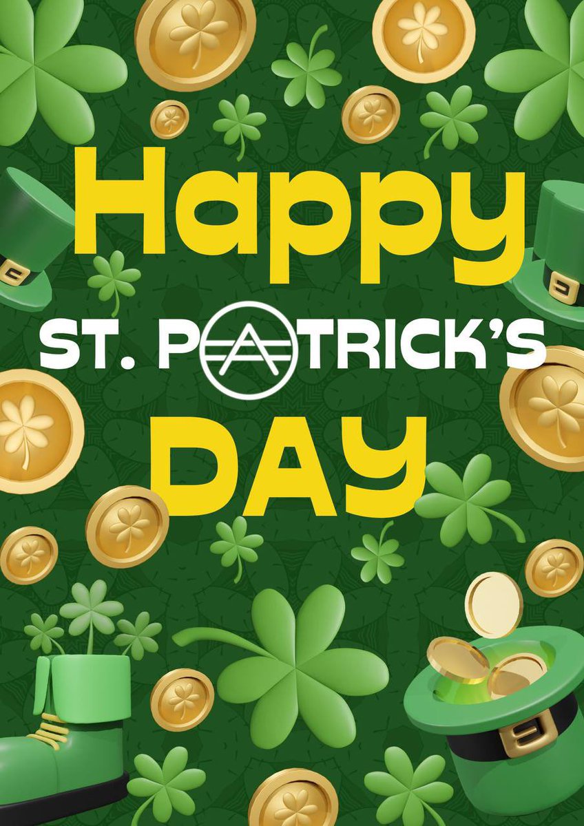 OfficialApay's tweet photo. 953 wallets received the St Paddy’s Airdrop 🔥🥂

Happy St Patrick’s Day🥂
#Stellar #XLM $XLM #StellarFamily #StellarDAO #Apay #ACT #crypto #StPatricks https://t.co/Jjd9e97Z6r