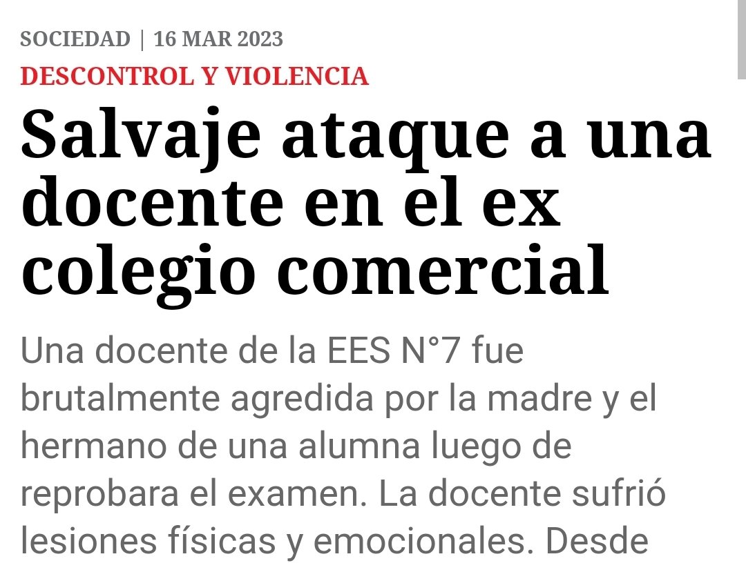 sergesiciliano's tweet photo. Ésto pasa cuando desde las políticas educativas se quita al docente del rol de respeto y autoridad que tiene q cumplir en el aula

El gobierno propicia estas actitudes al pedirles a los docentes que aprueben si o si a los estudiantes. Reina el caos. https://t.co/xW52uPCday