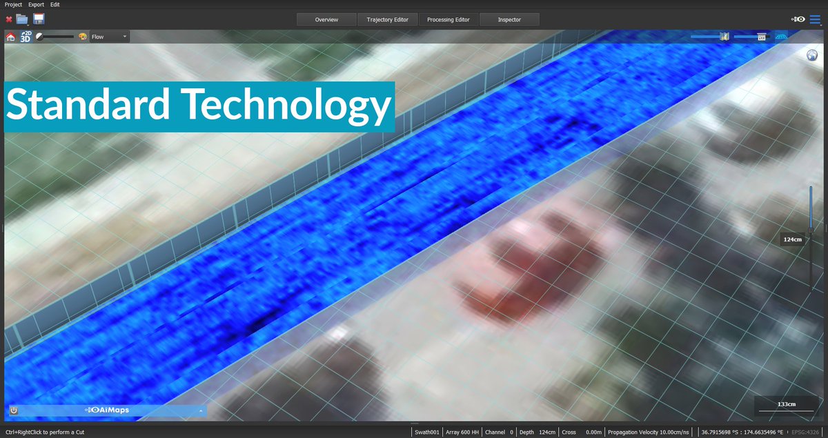 IDS_GeoRadar's tweet photo. The new #StreamDP delivers detailed imaging of underground #utilities and features that are invisible to other solutions. Thanks to #EsT technology, Stream DP provides the best depth penetration and resolution among #GPR solutions. More on: https://t.co/YJK8m4D9sV https://t.co/BH8omc01uu