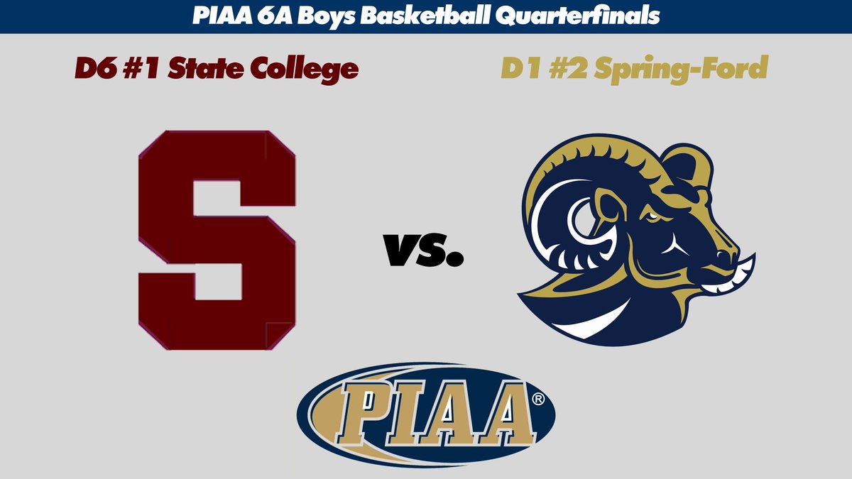 MicMikeMicMike's tweet image. State College and Spring-Ford travel to Mechanicsburg for a Saturday/1p tip in the PIAA 6A 
Quarterfinals.  Hope you'll tune in:  webca.st/227250 @StateHighHoops @BoysSF @StateCollegeSD @SpringFordASD @AthleticsFord @scasdathletics @717Hoops