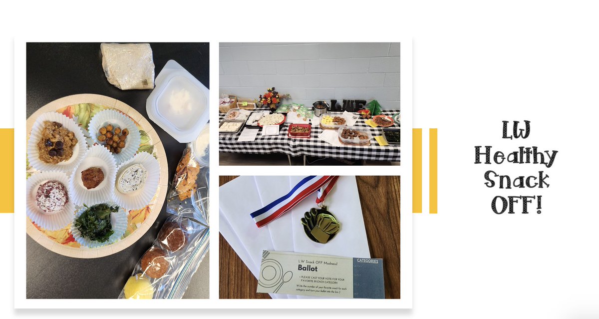 Today is the LW Snack OFF Challenge! We have 10 entries into the challenge! Winners will be announced later today! Happy Snacking LW Staff! <a href="/LWNKCSD/">Linden West NKC</a> #lwpawpride <a href="/nkcs_wellness/">nkcs_wellness</a> #wellnesschampion