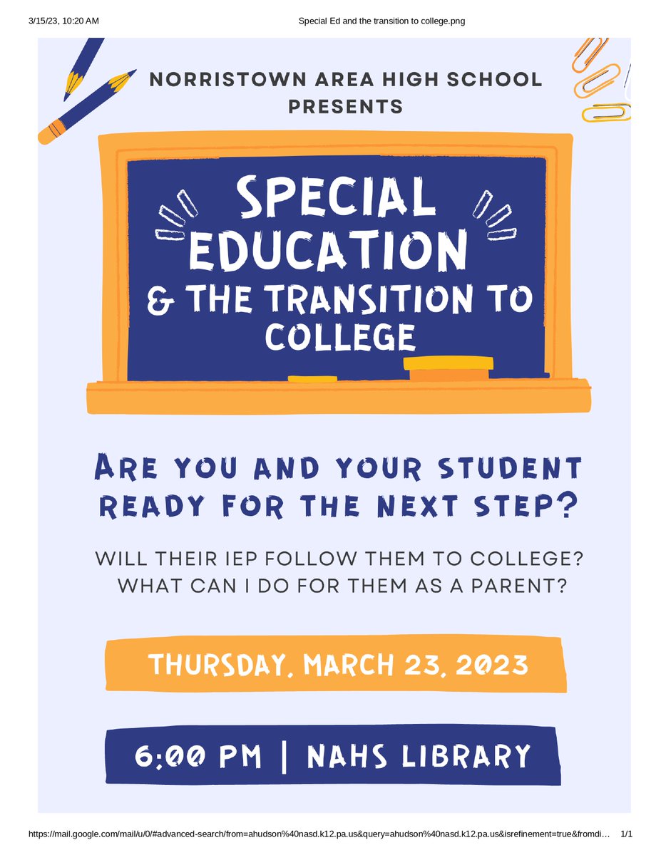 NASD Student Services tweet media