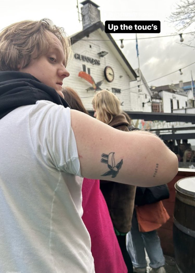 Lewis via _naillcox on his Instagram story