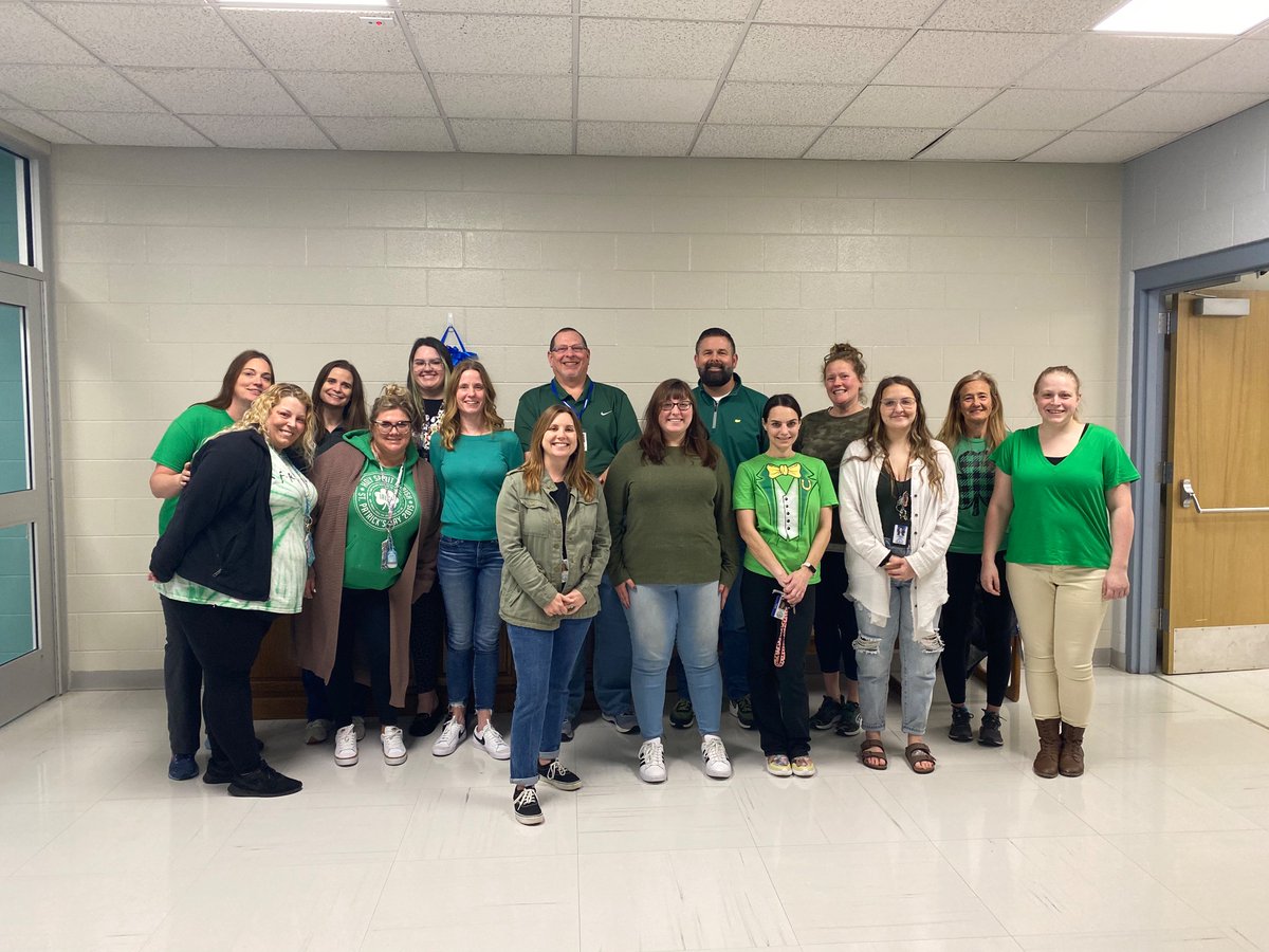 Happy St. Patrick’s Day from the staff at the Franklin Township Learning Center!#Lucky2BeInFTCSC#WeAreFlashes