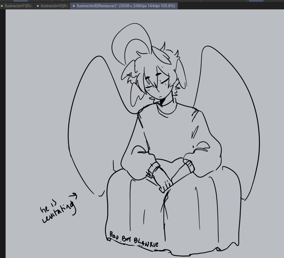 // limited life spoilers 

Shhh he is eepy 