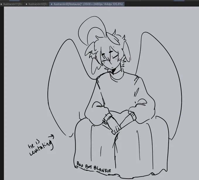 // limited life spoilers 

Shhh he is eepy 