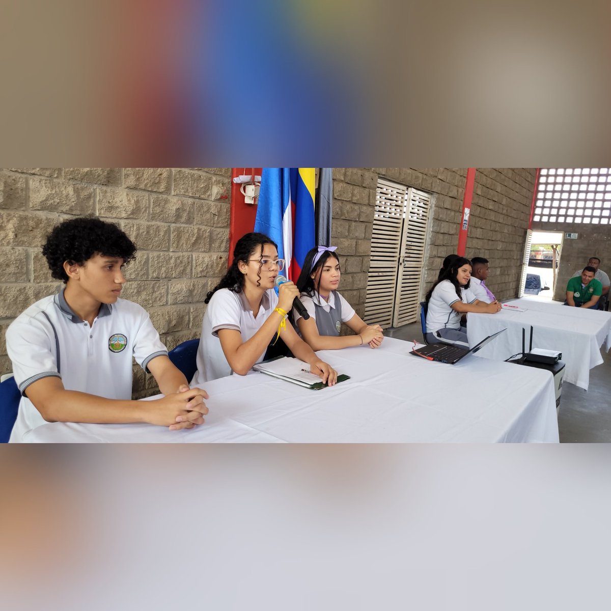 IERGVALLEDUPAR's tweet photo. ¡SI ELIGES DECIDES! DEMOCRACIA ESCOLAR, UN COMPROMISO DE TODOS.

El día de hoy se llevó a acabo nuestro debate con los candidatos a la personería estudiantil 2023 de la Institución Educativa Ricardo González. https://t.co/uEQproCuaT