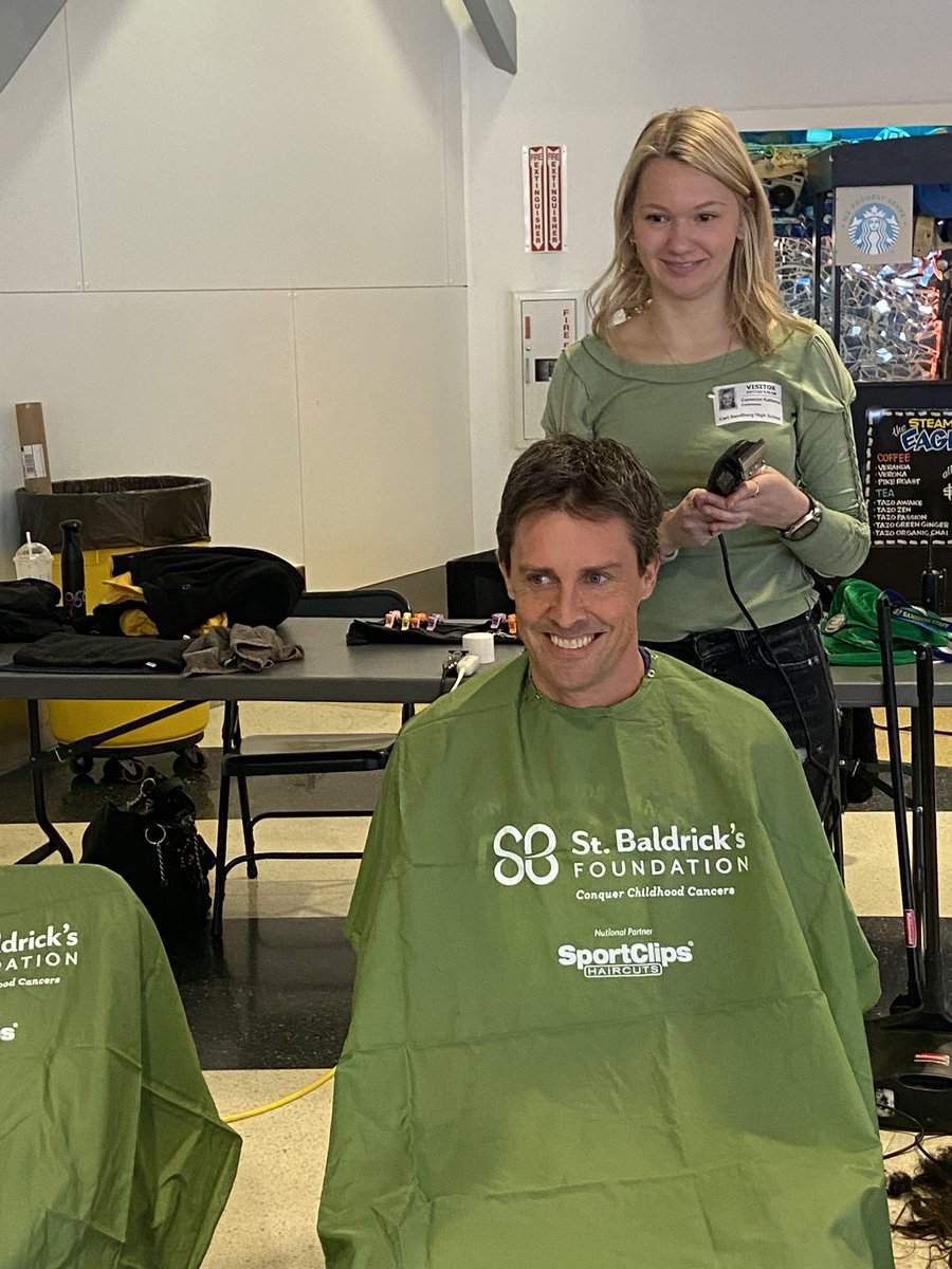 CoachSchanz's tweet image. Before, during, and after! Huge thanks to all that donated! #StBaldricks #ConquerKidsCancer @CSSTBALD @EaglesAthletics 
@StBaldricks
