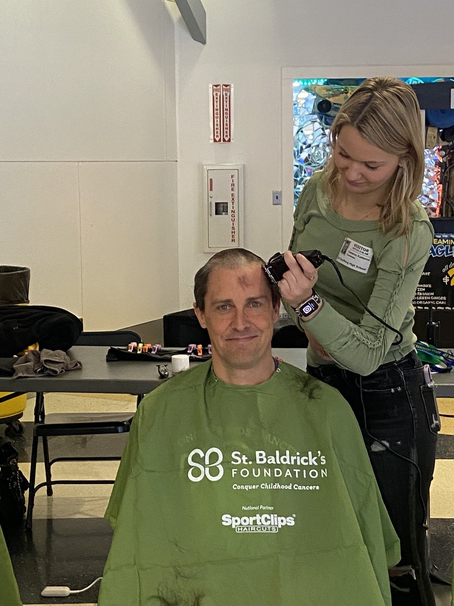 CoachSchanz's tweet image. Before, during, and after! Huge thanks to all that donated! #StBaldricks #ConquerKidsCancer @CSSTBALD @EaglesAthletics 
@StBaldricks