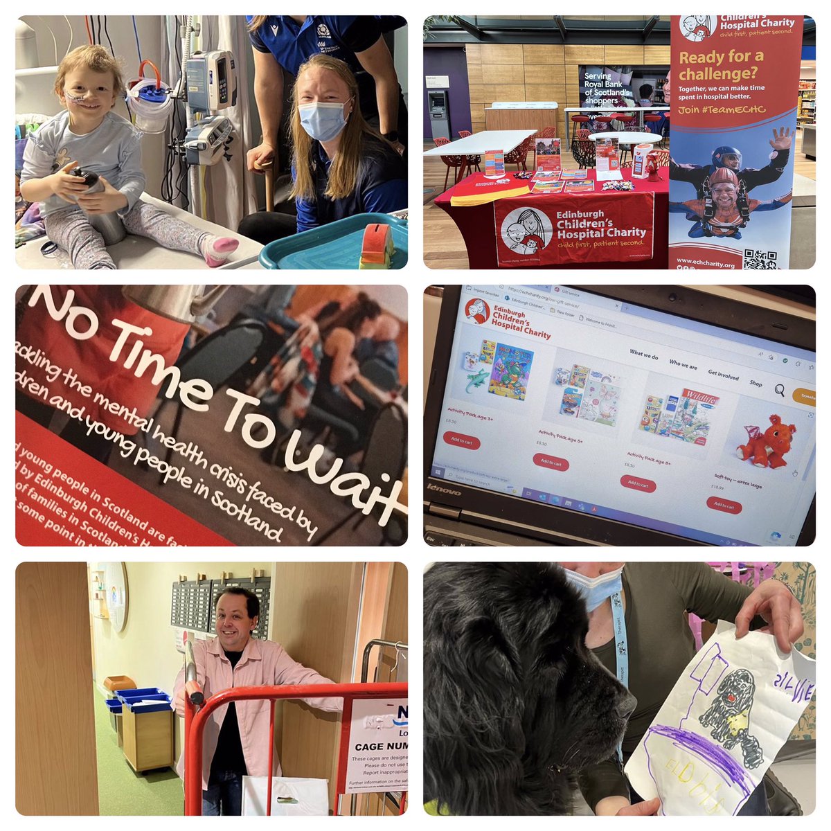 neely_r's tweet photo. Ending my working week with a thank you to #TeamECHC @echcharity It’s going like a fair in all areas. Thanks for all your hard work and good humour. #ChildFirstPatientSecond Onwards…❤️ https://t.co/kpTEpMM1cX