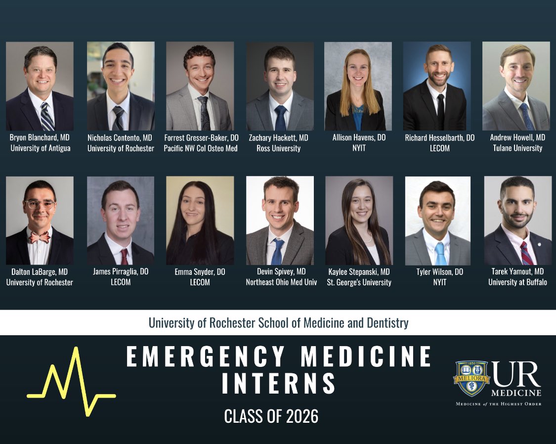 URMC Emergency Medicine Residency tweet media