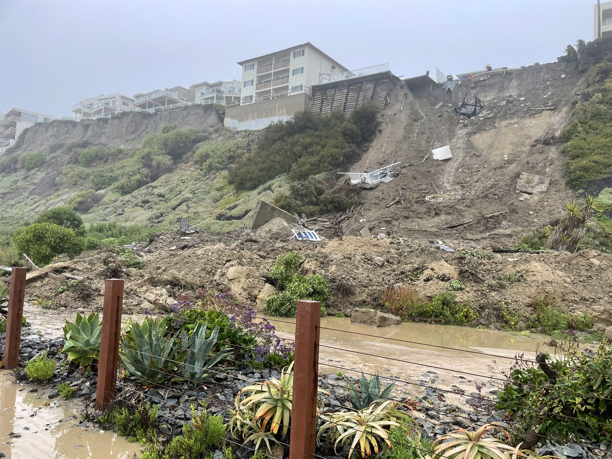 A relentless wave of atmospheric river storms continues to inundate California’s coast, leading to evacuations, mudslides, sewage spills, flash flooding and severe damage to homes &amp; critical infrastructure. Get involved to support cleanups &amp; water testing: hubs.la/Q01Hh3Zd0