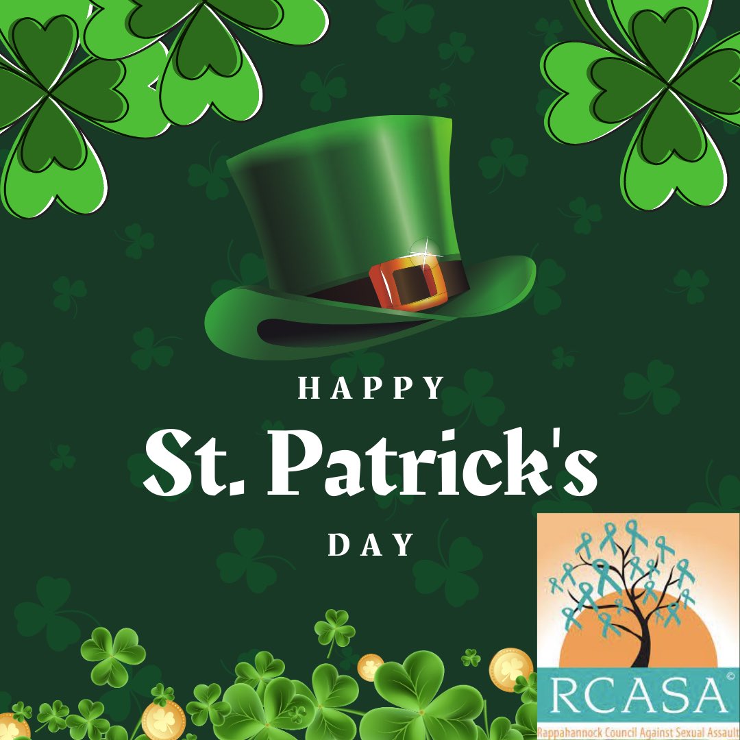 RCASA_VA's tweet photo. Happy St Patrick’s Day from your friends in RCasa https://t.co/YIF07Exope