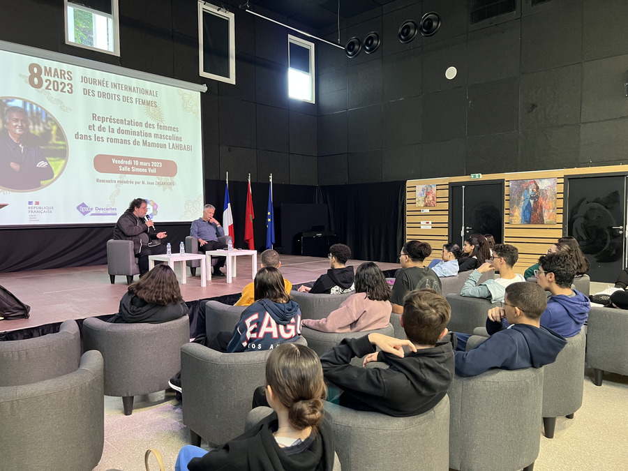 Lycée français Descartes AEFE Rabat tweet media