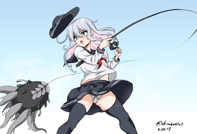 「響だよ、深海忌雷釣りには定評があるよ
今日は軽巡Nさんの依頼で活きのいいのを頼まれたんだ
いいのが釣れたから早速のし…Nさんに届けるよ
喜んでくれるかな?」+20min
#艦これ版深夜の真剣お絵描き60分一本勝負
#艦これ版真剣お絵描き60分一本勝負_20230317 