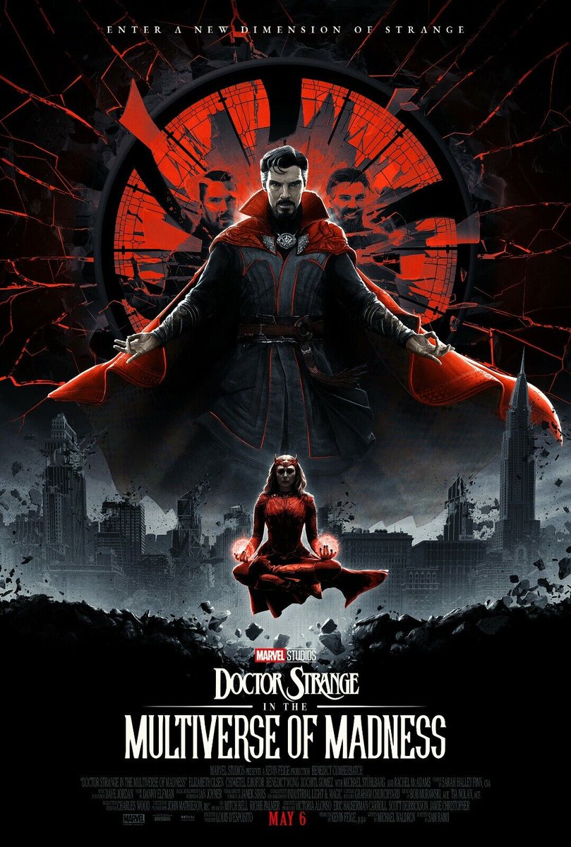 OHillMovienight's tweet photo. Some of the Better #MovieArt in this weeks #TopoftheList set #DocotrStrangeMultiverseofMadness #BenedictCumberbatch #MoviePosters #ALternatePosters #Movienight #DoctorStrange https://t.co/41ctxW7nz4