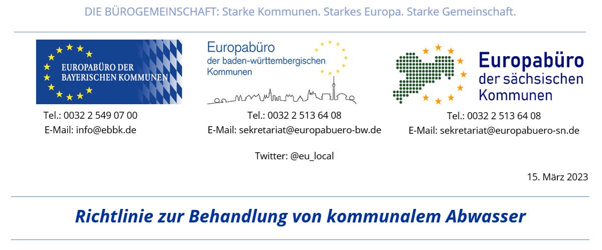 eu_local's tweet image. In Kläranlagen wird viel #Zukunft gemacht, wenn es darum geht die Abwärme zu nutzen oder Strom zu produzieren. Die @EU_Commission hat ihre Pläne für die Anlagen der Zukunft veröffentlicht. Unseren Blick darauf gibt es hier: europabuero-bw.de/wp-content/upl… #EUGreenDeal @EUinDE