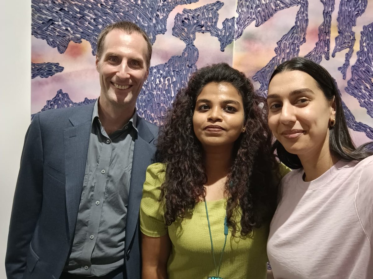 Thanks Galerie Isa for introducing us to Canadian artist @russnakaur. Check out her first exhibition in Mumbai until May 5. galerieisa.com/exhibition/exh…
<a href="/CanadainIndia/">Canada in India</a> <a href="/DiedrahKelly/">Diedrah Kelly</a>