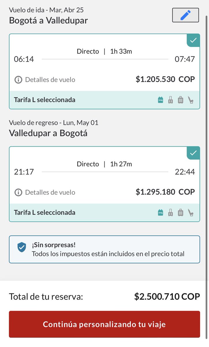 Para dinamizar el turismo en Valledupar debemos unirnos todos los sectores y detener la especulación en los altos precios de tiquetes aéreos.
El <a href="/FESVALLENATO/">Festival Vallenato</a> es ventana para la ciudad, no una vía para enriquecer a las aerolíneas, basta de abusos al consumidor!