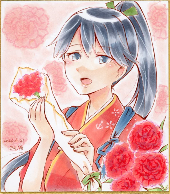 #再掲でも大歓迎なのでとにかく鳳翔さんを貼ってください二枚目はワンドロ作品ですが結構気に入ってます(^^) 