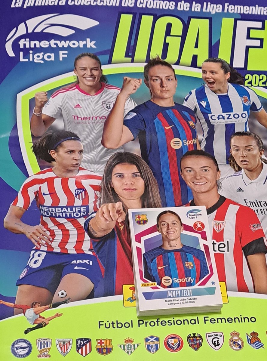 pelitanse's tweet photo. Me tocó el cromo de una de mis jugadoras favoritas. @MapiLeon16
El fútbol femenino es de lo mejor que hay.
@iratividal @ivanfanlo
#FutbolFemenino #futbolf https://t.co/fXe7VDspnu