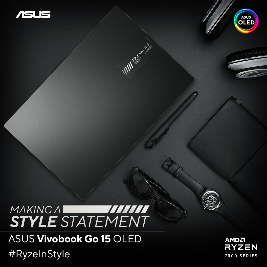 ASUSIndia's tweet photo. Everyday essentials ✅
#ASUSIndia #RyzeInStyle #NewLaunch #ASUSVivobookGo15OLED #Ryzen7000Series #Laptops #AMD #Ryzen #TogetherWeAdvance #ASUS https://t.co/aPTZKCEIZo