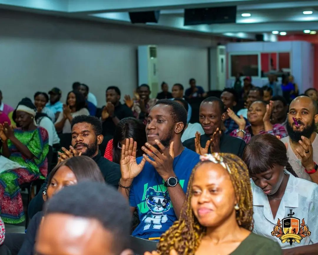 pastorpoju's tweet photo. Coffee with Pastor Poju last Tuesday was a blast. Taught God's word then had a Q and A session where brilliant questions were asked. These #coffeewithPstPoju will now hold fortnightly. https://t.co/AQCUnPBmDB
