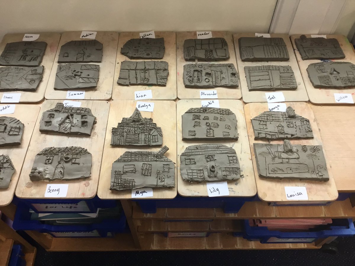 Y4RedgateCP's tweet image. Our clay house tiles #rcpart