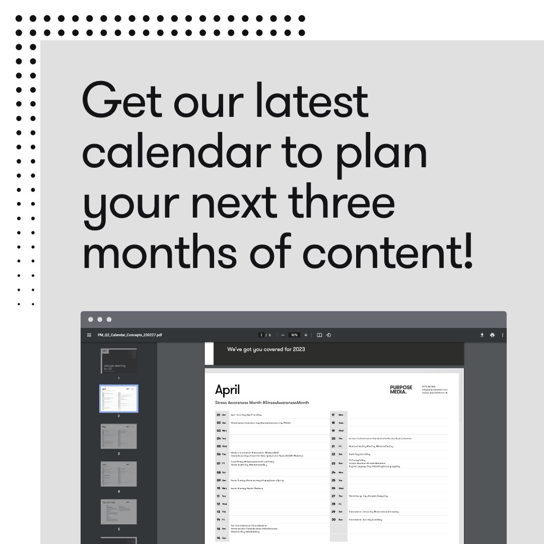 Purpose Media tweet media