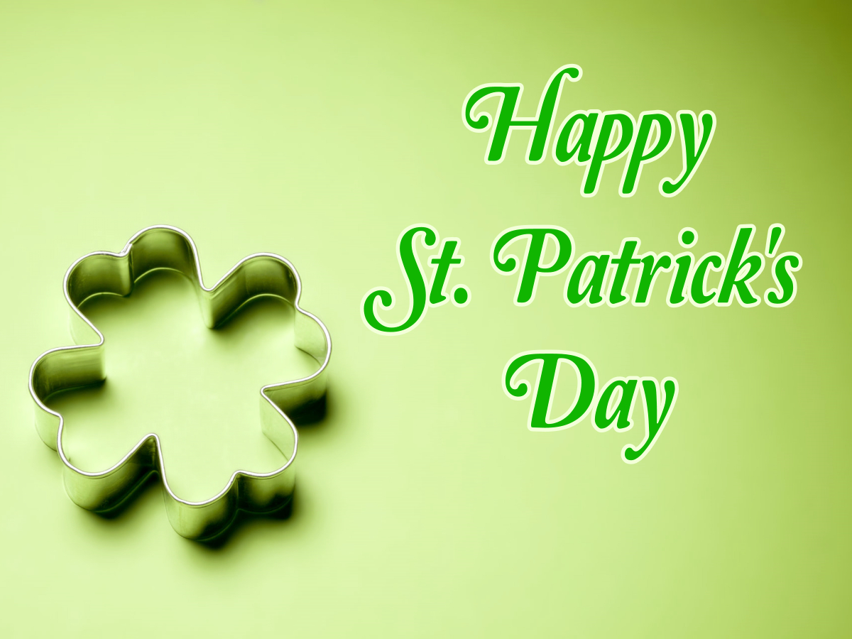 Hoping your #StPatricksDay is lucky in every way. #celebrate