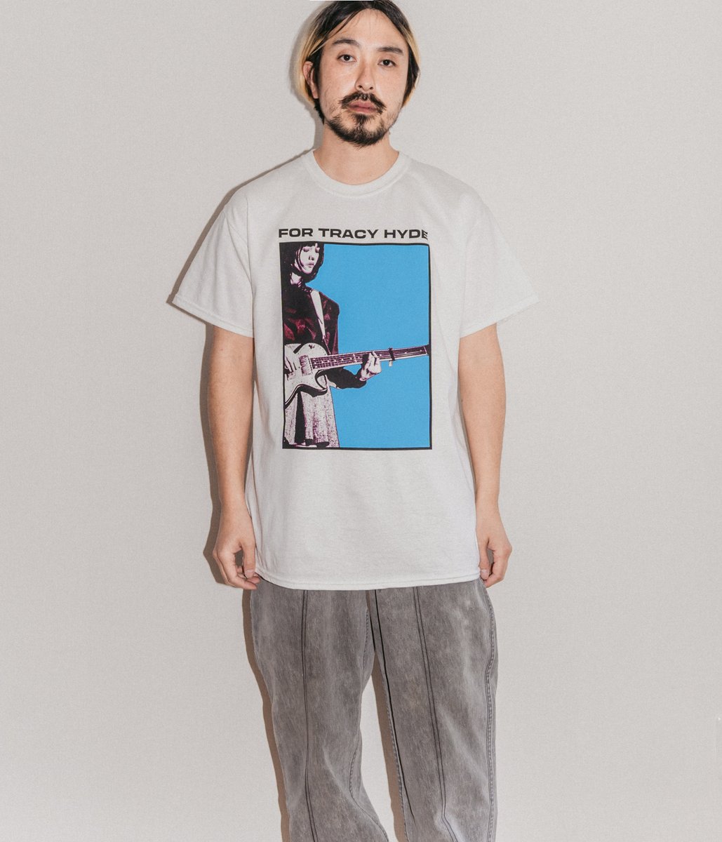 WAAA_official's tweet photo. waaaweareallanimals FOR TRACY HYDE × WEAREALLANIMALS "Soundtrack T-Shirt" 5,500JPY(in-tax)
now on sale (Size XL is sold out)
#fortracyhyde #weareallanimals 
https://t.co/79Ebg5lyZQ https://t.co/9dnPVpnZrU