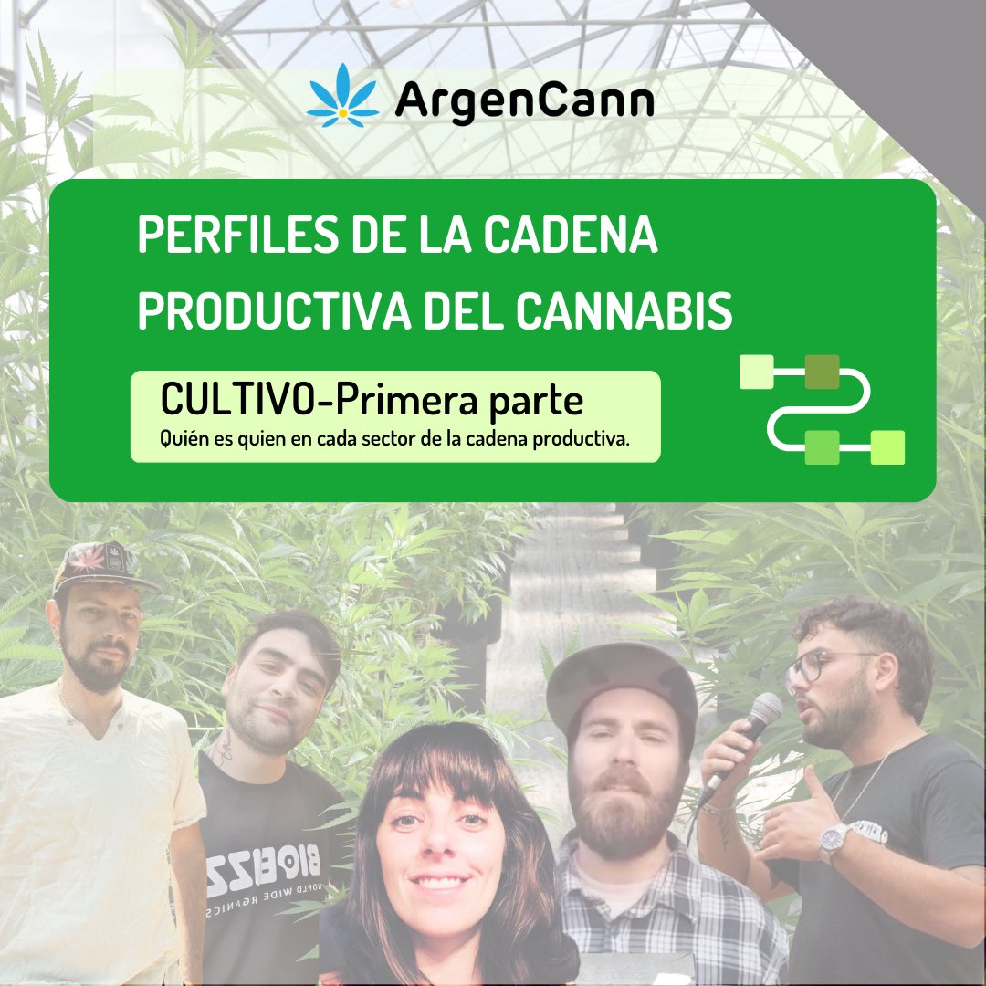 ArgenCann's tweet photo. PERFILES DE LA CADENA PRODUCTIVA DEL CANNABIS

🌱CULTIVO (primera parte)

Hoy nos proponemos conocer qué perfiles podemos encontrar en la producción de insumos críticos y también conocer a quienes llevan a cabo algunos de estos procesos en nuestra industria. https://t.co/E5sAscPica