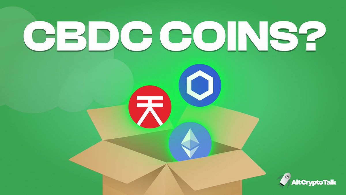 🚨 ALPHA ALERT! 🚨

$LINK, $XOR and $ETH linked to a CBDC launch? 👀

Read their possible connection here 🧵👇