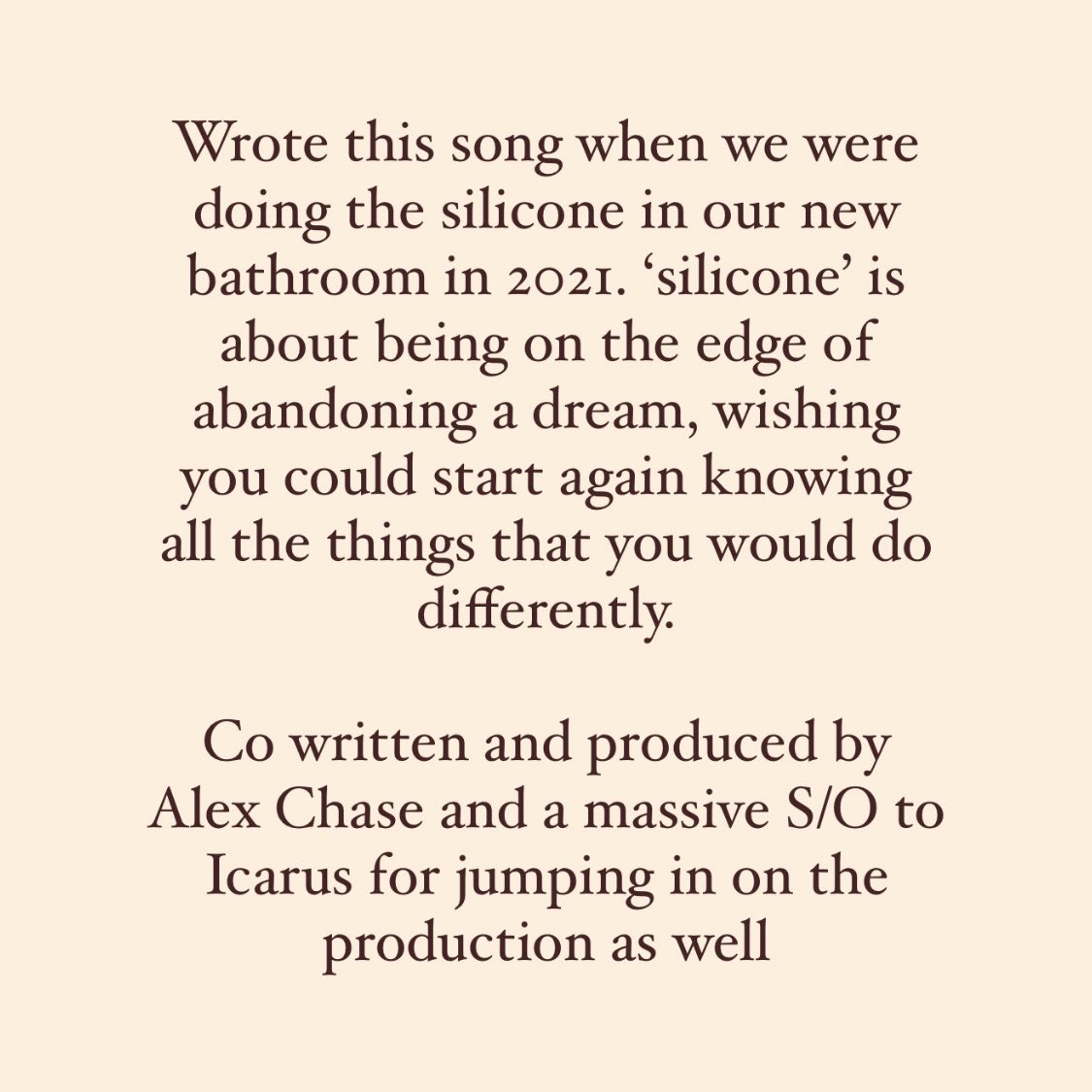 ‘silicone’ out now, link in bio 🌧 #newmusicfriday #bristol
