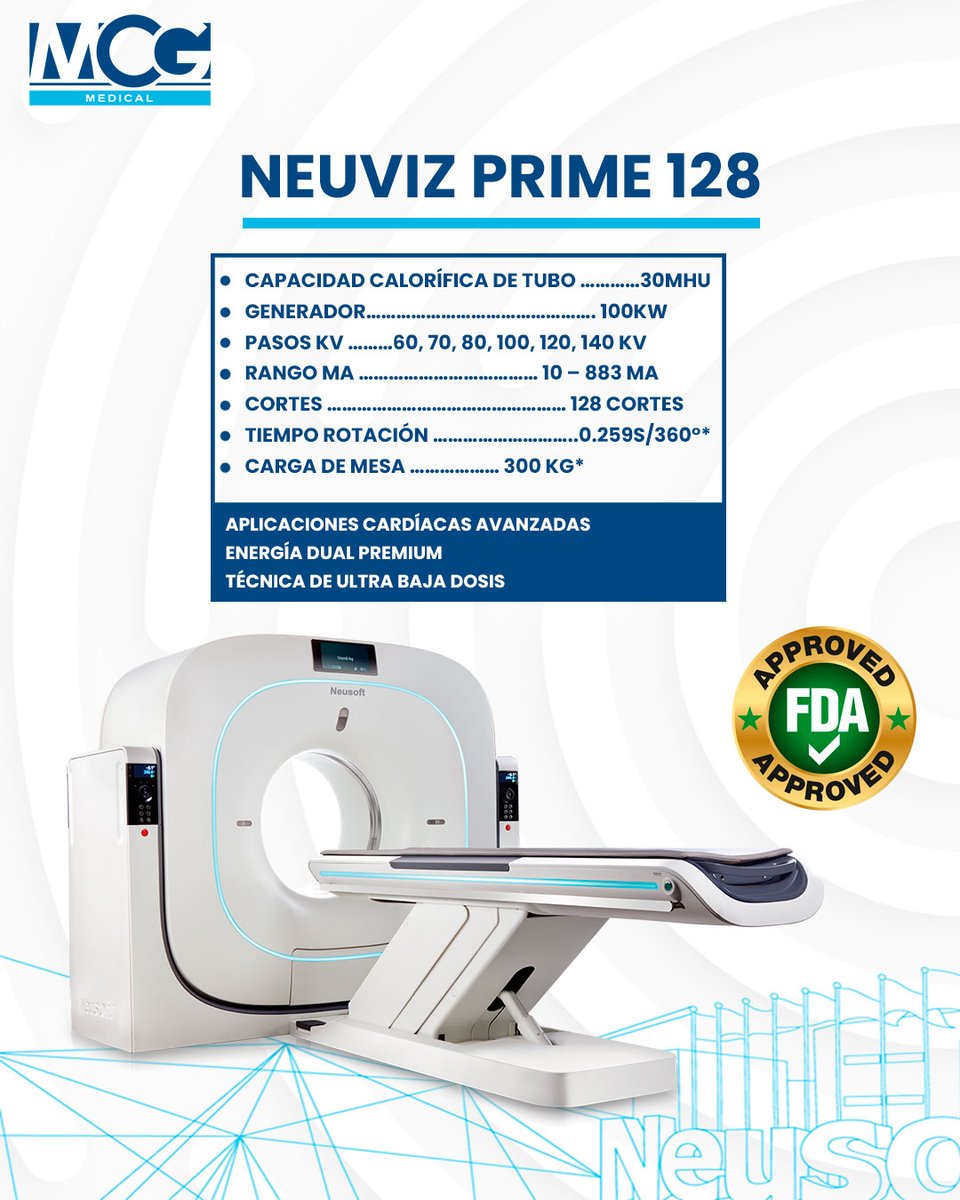 mcggroupvzla's tweet photo. Viendo el futuro de la Tomografía Computarizada
#MCGmedical
#MCGgroup
#Neusoft
#NeuVision460
#Radiologia
#Diagnosticoporimagen https://t.co/PSSHzVK88A